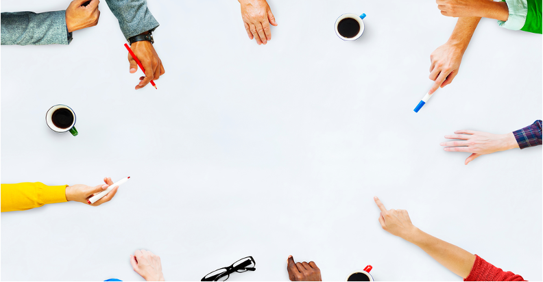 ישיבת צוות בדרך אחרת